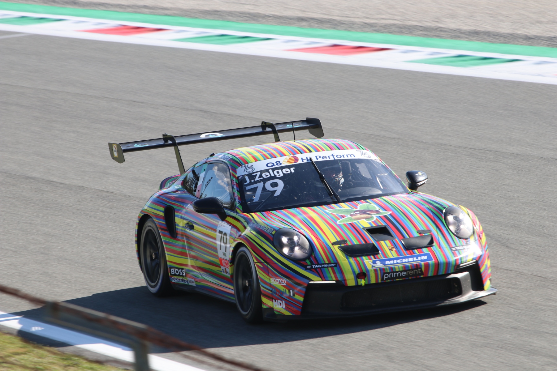 TEST PORSCHE CARRERA CUP ITALIA (14 APRILE 2023)